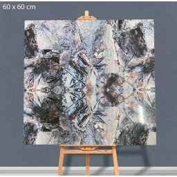 10db. 3d Márványhatású Öntapadós Fali Csempe Bm17 60x60cm (5738)