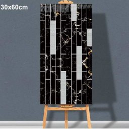 20db. 3d Márványhatású Öntapadós Fali Csempe Xy09 30x60cm (5755)