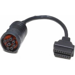 9 Pin deutsch J1939 (Female) to OBD OBD2 (Female) Adapter teheraut diagnosztikai talakt kbel