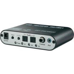 Digitlis-analg audio konverter DAC 5.1 DTS, DD, Dolby ProLogic II