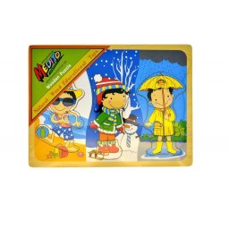 Fa puzzle - vszakok