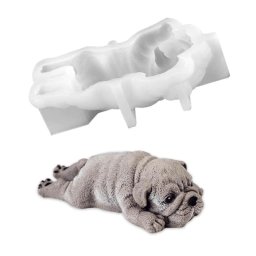 3D kiskutya alak szilikon stiforma