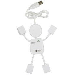 4 portos USB eloszt, emberke formj