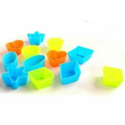 Szilikon jgkocka-bonbon-muffin forma,12 db (Perfect Home)