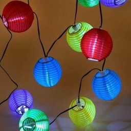 Sznes, szolr lampionfzr (10 darabos)