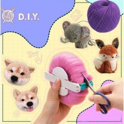 Pompom kszt szett - 4 db-os