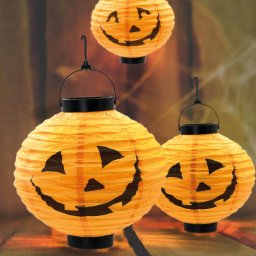 Halloween-i szolr tk lampion - 20 cm