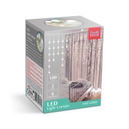 100 db LED-es fnyfzr 2,2 m 8 programmal
