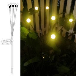 Kerti LED fny dekorci
