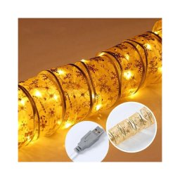 Vilgt karcsonyi szalag USB csatlakozval