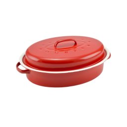 Zomncozott kacsast 37*26cm Piros-Fehr