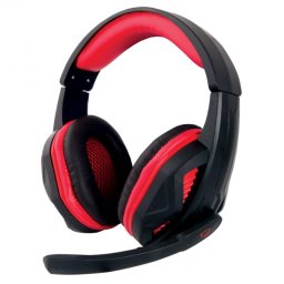 Esperanza Gaming fejhallgat mikrofonnal piros