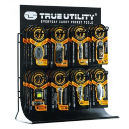 TRUE UTILITY 8 akaszts, pultra helyezhet display
