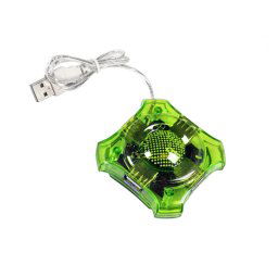 Esperanza 4 portos USB 2.0 HUB zld