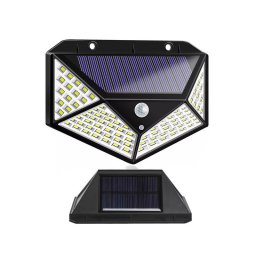 Napelemes lmpa 100 LED-del s alkonyat rzkelvel