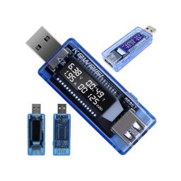 USB tltrammr s feszltsgmr - digitlis voltmr s ampermr