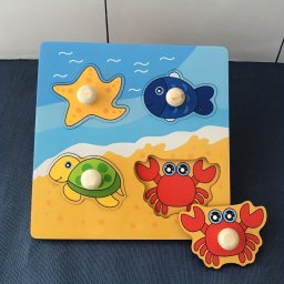 3D-s Fa puzzle jtkok