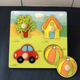 3D-s Fa puzzle jtkok