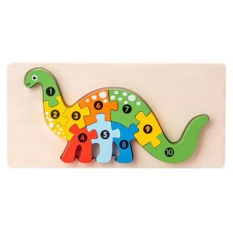 3D-s Montessori fa puzzle jtk