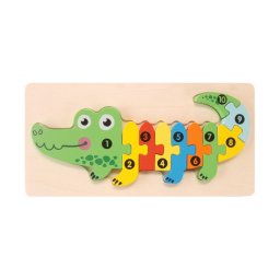 3D-s Montessori fa puzzle jtk