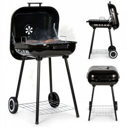 Kerti grill st hajthat fedllel s kerekekkel