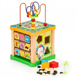 Fa kocka formabedob tbla Ecotoys - oktat jtk