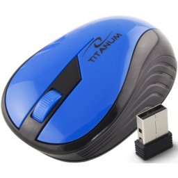 Szivrvnyos Titanum vezetk nlkli optikai egr 3D USB 2.4GHz