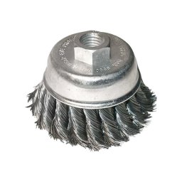 EXTOL CRAFT drtcsiszol fazkkefe sodort szl ; sarokcsiszolhoz, M142 kt soros, 80mm, max. 12500 ford/perc