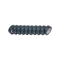 EXTOL CRAFT szigetel szalag, 10db-os, fekete; 19mm10m0,13mm