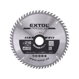 EXTOL PREMIUM krfrszlap, kemnyfmlapks, 11522,2mm(lyuk tm), T24; 2,6mm lapkaszlessg, max. 11000 ford/perc
