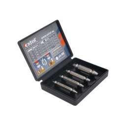EXTOL PREMIUM trtcsavar kiszed klt. 4db (2,7-3,5-4,0-6,0 mm)51mm, HSS