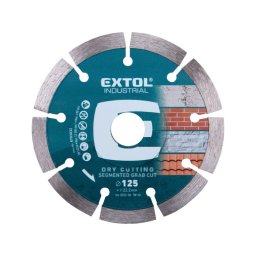 EXTOL INDUSTRIAL gymntvg, ipari korong, szegmenses; 150mm, szraz vgsra