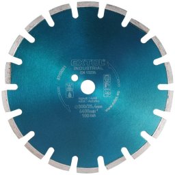 EXTOL INDUSTRIAL gymntvg ASZFALT-ra, friss betonhoz, ipari korong, szegmenses; 35025,4mm, szraz s vizes vgsra
