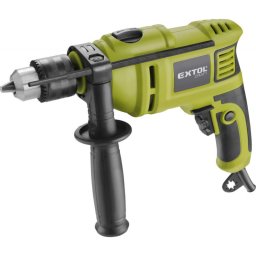 EXTOL CRAFT tvefrgp 750W; kulcsos tokmny, max. 13mm, 0-3000 ford/perc, paprdoboz