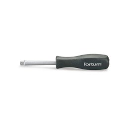 FORTUM csavarhz markolat dugfejekhez, 1/4', 150 mm; racsnis karral hajthat FORTUM