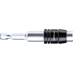 FORTUM bittart szr, 1/4", 60mm; CV. Quick-Lock gyorskiold, mgneses, bliszteren