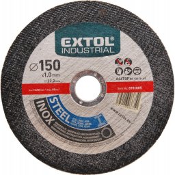 EXTOL INDUSTRIAL vgkorong ipari, aclra/inoxra; 1151,022,2mm