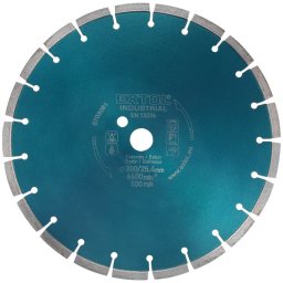 EXTOL INDUSTRIAL gymntvg BETON-ra, ipari korong, szegmenses; 40025,4mm, szraz s vizes vgsra