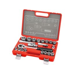 EXTOL PREMIUM dugkulcs klt., CV., racsnis 45fog ; 1/2' 21db, 10-32mm