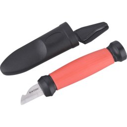 EXTOL PREMIUM kbelvg / blankol ks, 4Cr14 acl, penge hossz: 35 mm, teljes hossz: 155 mm