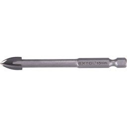 EXTOL PREMIUM fr vegre, kermira s csempre, kemnyfm lapks; 1295mm, 1/4 hatszg befogs