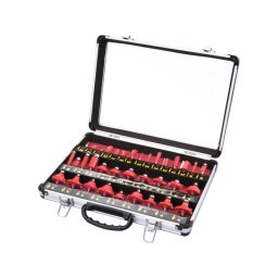 EXTOL PREMIUM felsmar klt. 35db, (alu kofferben) ; 8mm-es befogssal, kemnyfm lapks