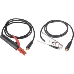 hegeszt kbelpr, fldelkbel csipesszel + munkakbel elektrdafogval, 120A, 5m, 16mm2, csatlakoz: 10-25