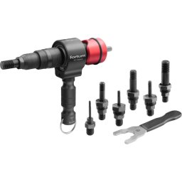 FORTUM adapter klt. frgphez, POP-NUT szegecsanykhoz, 6 db, M3-M4-M5-M6-M8-M10-M12; 8 mm (5/16') hatszg befogs, FORTUM