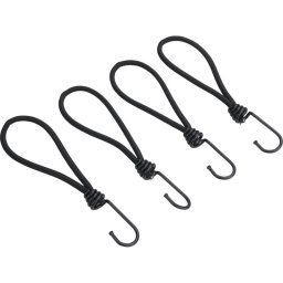 EXTOL PREMIUM leszort gumipk klt. 4 db, 18 cm 6 mm, kampval, ers Latex gumi, takarponyva rgztshez