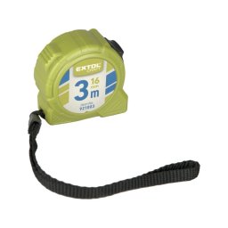 EXTOL CRAFT mrszalag 1 stoppos; 3m 16mm