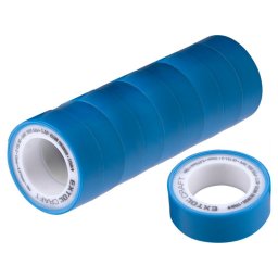 EXTOL CRAFT tmt szalag klt., teflon, 10 db, (PTFE), 0,07512mm10m, EN 751-3, WRAS, ivvzhez
