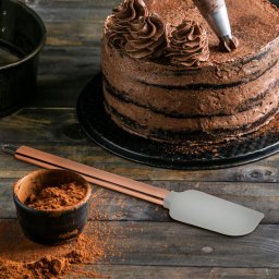 Bewello Szilikon spatula rozsdamentes nyllel - 29 x 5,2 x 1 cm