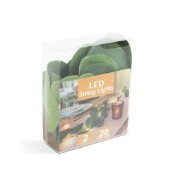 Family LED dekorci - 20 LED - 2 m - melegfehr