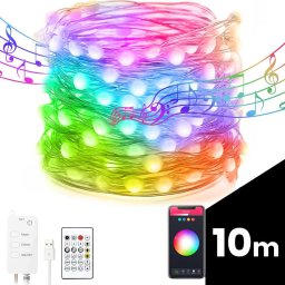 Garden of Eden Smart fnyfzr - USB - 66 RGB LED - 10 m - Bluetooth